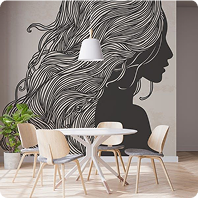 Silhouette Wall Painting
